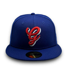 Load image into Gallery viewer, 59Fifty Generales de Durango Liga Mexicana de Beisbol Royal - Grey UV
