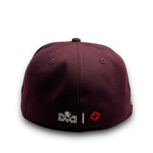 Load image into Gallery viewer, 59Fifty Charros de Jalisco Liga Mexicana Maroon - Grey UV
