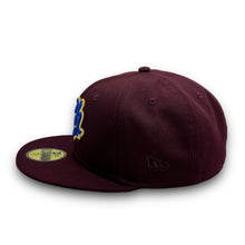 Load image into Gallery viewer, 59Fifty Charros de Jalisco Liga Mexicana Maroon - Grey UV
