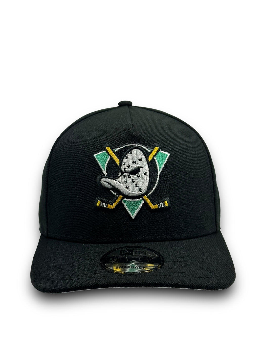 9Fifty NHL A-Frame Anaheim Ducks OTC Snapback Black - Grey UV