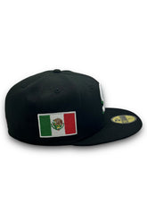 Load image into Gallery viewer, 59Fifty 2020 Serie Del Caribe Retro Mexico &quot;M&quot; Black - Black UV
