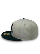 Load image into Gallery viewer, 59Fifty 2020 Serie Del Caribe Retro Mexico &quot;M&quot; 2-Tone Chrome/Dk Green - Red UV
