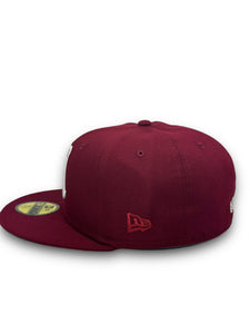 59Fifty 2020 Serie Del Caribe Retro Mexico "M" Maroon - Green UV