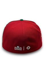 Load image into Gallery viewer, 59Fifty 2024 Serie Del Caribe Mexico &quot;M&quot; Scarlet- Black UV
