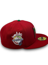 Load image into Gallery viewer, 59Fifty 2024 Serie Del Caribe Mexico &quot;M&quot; Scarlet- Black UV
