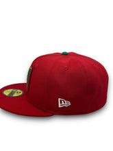 Load image into Gallery viewer, 59Fifty 2024 Serie Del Caribe Mexico &quot;M&quot; Scarlet- Black UV
