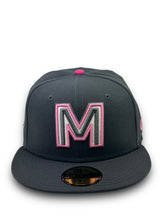 Load image into Gallery viewer, 59Fifty 2024 Serie Del Caribe Mexico &quot;M&quot; Dark Graphite - Black UV
