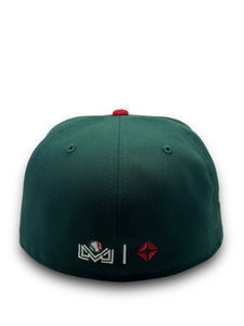 59Fifty 2024 Serie Del Caribe Mexico "M" Dark Green - Grey UV