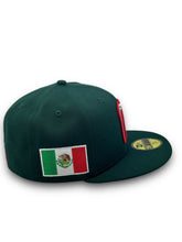 Load image into Gallery viewer, 59Fifty 2023 World Baseball Classic Mexico &quot;M&quot; Dark Green - Grey UV
