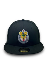 Load image into Gallery viewer, 59Fifty Liga MX Chivas de Guadalajara Black - Grey UV
