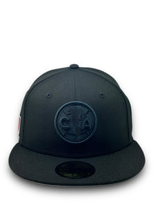 59Fifty Liga MX Club America Black on Black - Grey UV