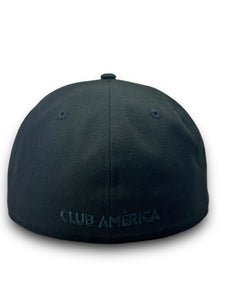 59Fifty Liga MX Club America Black on Black - Grey UV