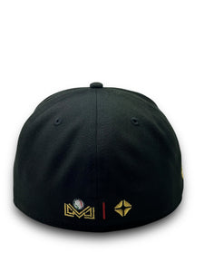 59Fifty Charros de Jalisco Jersey Front Liga Mexicana Black - Grey UV