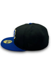 Load image into Gallery viewer, 59Fifty Charros de Jalisco &quot;Jalisco&quot; Side Script Liga Mexicana 2-Tone Black/Royal - Grey UV
