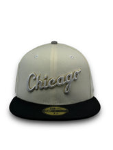 Load image into Gallery viewer, 59Fifty Chicago White Sox Script 95th Anniversary 2-Tone - Green UV [FLASHBACK PACK] by @giofigs
