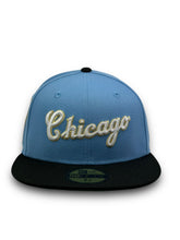 Load image into Gallery viewer, 59Fifty Chicago White Sox 95th Anniversary 2-Tone  - Green UV [TAR SOX] by @rahnnifitteds
