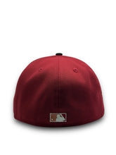 Load image into Gallery viewer, 59Fifty New York Yankees 1999 World Series Maroon/Black - Green UV by @theoffthedomepodcast
