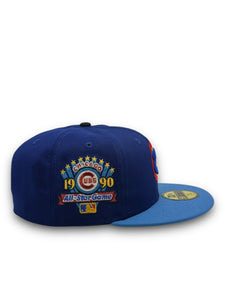 59Fifty Chicago Cubs 1990 ASG 2-Tone DK Royal/Air Force Blue - Gray UV by @bluebrims