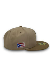 Load image into Gallery viewer, [EL COQUI] 59Fifty Puerto Rico 2-Tone Camel/Wheat - Grey UV
