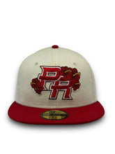 Load image into Gallery viewer, [FLOR DE MAGA] 59Fifty Puerto Rico Chrome/Radiant Red- Grey UV
