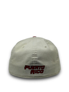 [FLOR DE MAGA] 59Fifty Puerto Rico Chrome/Radiant Red- Grey UV