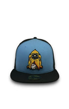 Load image into Gallery viewer, [HOUNDS DOG FACE] 59Fifty New Era Hounds Fitted Hat Sky Blue/Black - Grey UV
