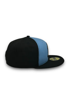 [HOUNDS DOG FACE] 59Fifty New Era Hounds Fitted Hat Sky Blue/Black - Grey UV