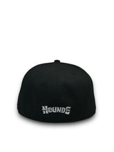 Load image into Gallery viewer, [HOUNDS DOG FACE] 59Fifty New Era Hounds Fitted Hat Sky Blue/Black - Grey UV
