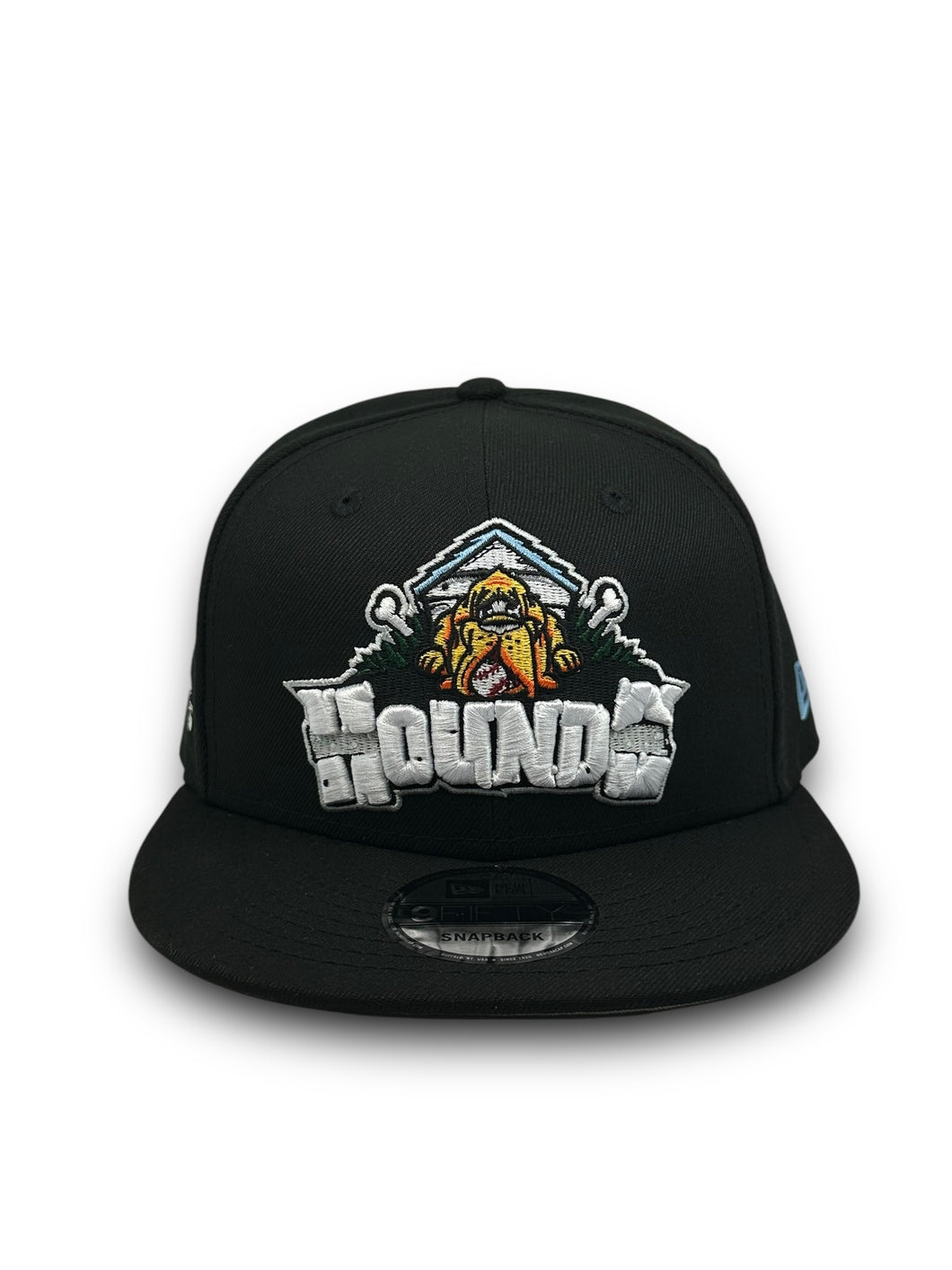 [HOUNDS DOG HOUSE] 9Fifty New Era Adjustable Snapback OTC Black - Grey UV