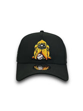 Load image into Gallery viewer, [HOUNDS DOG FACE] 9Forty A-Frame New Era Adjustable Snapback OTC Black - Grey UV
