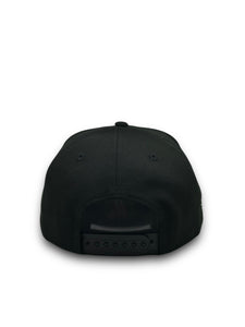 [HOUNDS DOG FACE] 9Forty A-Frame New Era Adjustable Snapback OTC Black - Grey UV