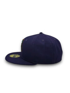 [Retro Authentic Collection] 59Fifty On-Field Arizona Diamondbacks Home 1998-2006 Purple - Grey UV