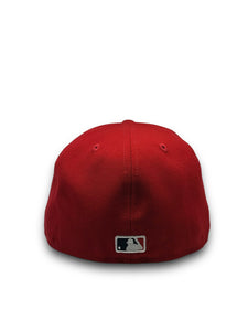 [Retro Authentic Collection] 59Fifty On-Field Boston Red Sox ALT 1999-2000 Scarlet/Navy - Grey UV