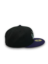 Load image into Gallery viewer, [Retro Authentic Collection] 59Fifty On-Field Tampa Bay Rays ALT2 1999-2000 Black/Purple - Grey UV
