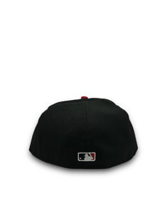 [Retro Authentic Collection] 59Fifty On-Field Pittsburgh Pirates ALT 1999-2000 Black/Scarlet - Grey UV