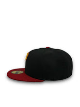 Load image into Gallery viewer, [Retro Authentic Collection] 59Fifty On-Field Pittsburgh Pirates ALT 1999-2000 Black/Scarlet - Grey UV
