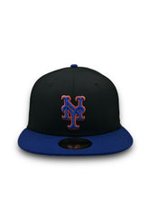 Load image into Gallery viewer, [Retro Authentic Collection] 59Fifty On-Field New York Mets 1999-2000 Road ALT Black/Royal  - Grey UV
