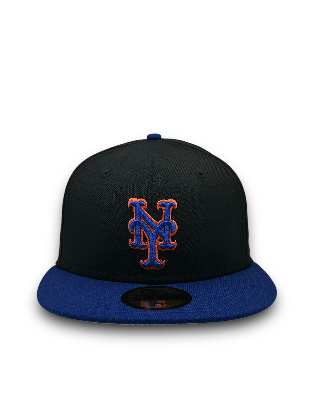 [Retro Authentic Collection] 59Fifty On-Field New York Mets 1999-2000 Road ALT Black/Royal  - Grey UV