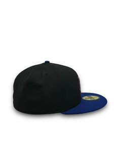 [Retro Authentic Collection] 59Fifty On-Field New York Mets 1999-2000 Road ALT Black/Royal  - Grey UV