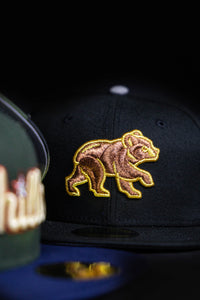 59Fifty Chicago Cubs Walking Bear Be Alert 2-Tone Black - Grey UV