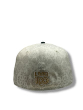 Load image into Gallery viewer, 59Fifty LMB Pericos de Puebla Game Cap Home AOP 2T Chrome/Dark Green - Black UV
