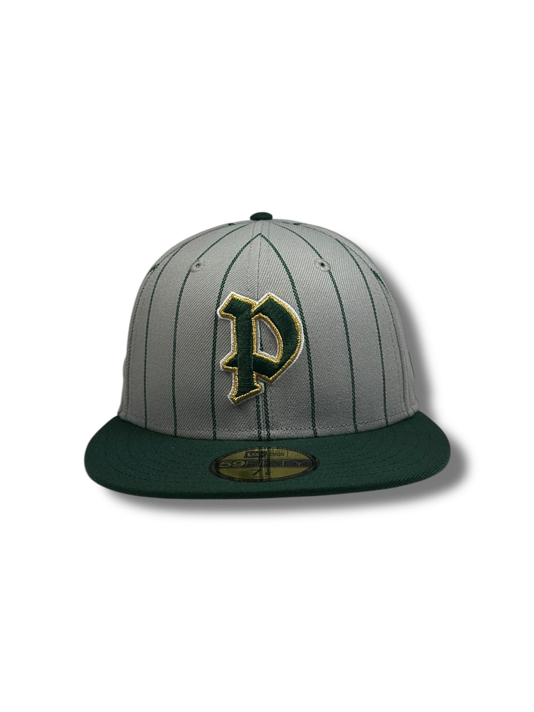 59Fifty LMB Pericos de Puebla Game Cap ALT 2T Pin Stripe/Dark Green - Black UV