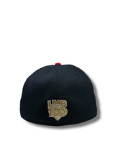 Load image into Gallery viewer, 59Fifty LMB Tecolotes de Los 2 Laredos Game Cap ALT Statement 2T Navy/Scarlet - Black UV
