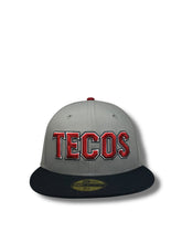 Load image into Gallery viewer, 59Fifty LMB Tecolotes de Los 2 Laredos Game Cap ALT 2T Wordmark Grey/Navy - Black UV

