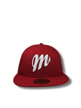 Load image into Gallery viewer, 59Fifty LMB Diablos Rojos del Mexico Game Cap Home Scarlet - Black UV
