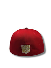 Load image into Gallery viewer, 59Fifty LMB Diablos Rojos del Mexico Game Cap ALT 2 2T Scarlet/Graphite - Black UV
