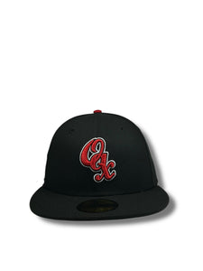59Fifty LMB Guerreros de Oaxaca Game Cap Away Mex Flag SP Black - Black UV