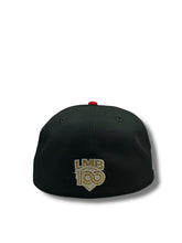 Load image into Gallery viewer, 59Fifty LMB Guerreros de Oaxaca Game Cap Away Mex Flag SP Black - Black UV
