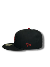 Load image into Gallery viewer, 59Fifty LMB Guerreros de Oaxaca Game Cap Away Mex Flag SP Black - Black UV
