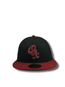59Fifty LMB Guerreros de Oaxaca Game Cap ALT Mex Flag SP 2T Black/Dark Red - Black UV